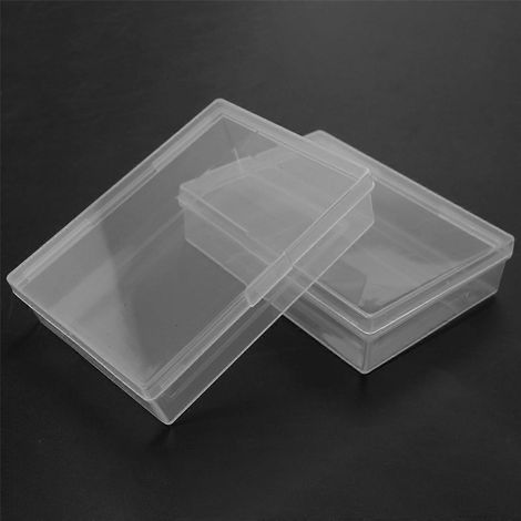 Lot de 10 boîtes de rangement transparentes en plastique pour cartes à collectionner (1/5)