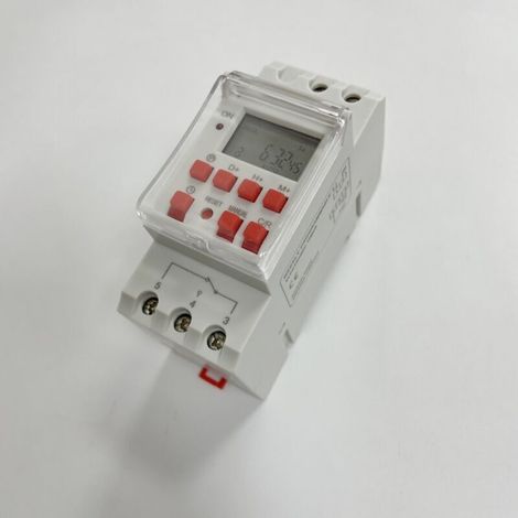 Programmierbarer Mikrocomputer-Timer THC30S, Digitalanzeige, 30 A, Sekundeneinstellung