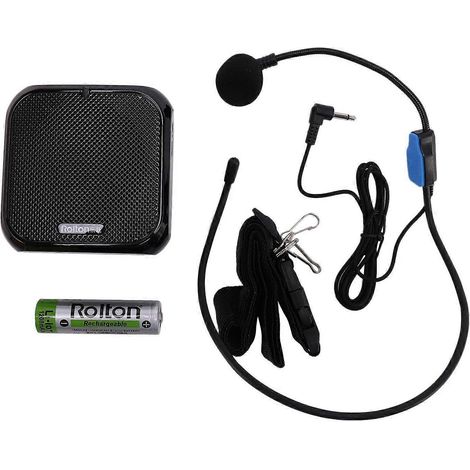 K400 Portable Voix Amplificateur Amplificateur avec Ligne Microphone (1/5)