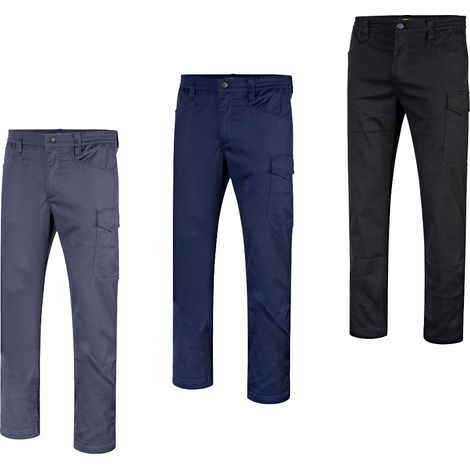 Pantalones de trabajo Diadora Utility Poly Stretch Smart 2.0 - L - Gris (1/5)