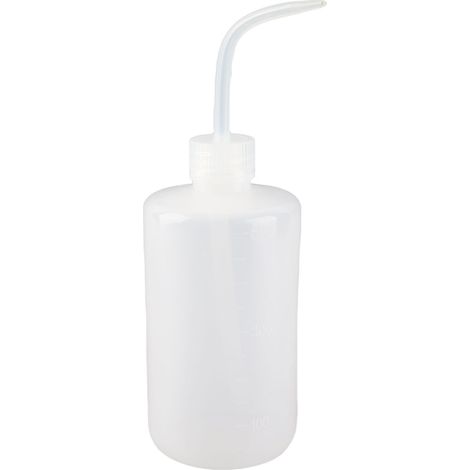 Arrosoir à pression en plastique 500ml avec bec fin et graduations, idéal pour l'arrosage précis des plantes grasses et succulentes (1/5)
