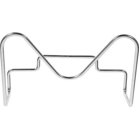 Topfdeckelhalter, Wandmontage, bohrfreier Halter für Topfdeckel – 18,00 x 11,00 x 6,80 cm – Silber (1/4)