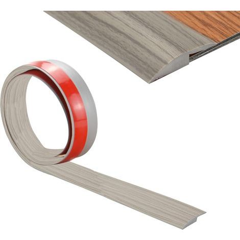 Barre de seuil adhésive 400 cm – PVC flexible étanche – Installation rapide sans endommager le sol – Profils de transition pour sols différents (1/5)