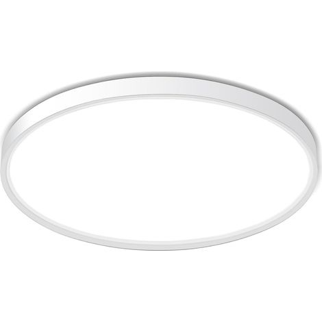 Plafonnier Led, La lumière blanche 6500K 23cm 18W Lampe LED ronde adaptée pour la chambre, le salon, la salle de bain, la cuisine, le bureau et le couloir (1/5)