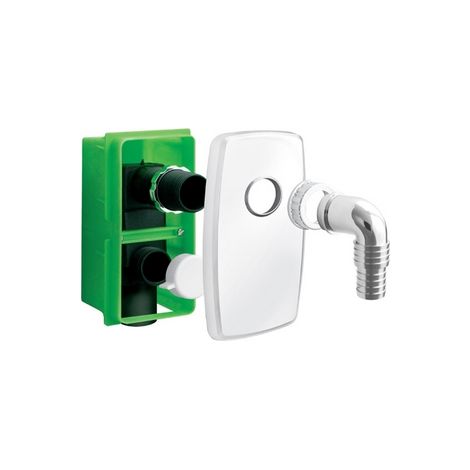 BOX DA INCASSO COMPACT CON SIFONE ESTRAIBILE- Bianco- BONOM- pezzi 1