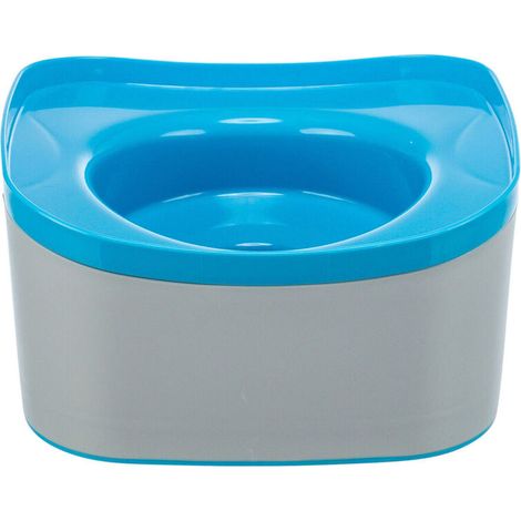 Ciotola Rinfrescante per Animali Domestici Trixie Azzurro Grigio scuro 21 x 11 x 21 cm (1/5)