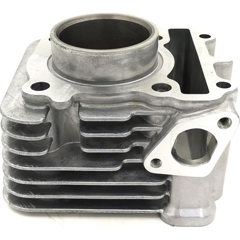 MIO-J cylinder liner for XC115 motorcycle engine, compatible with the cylinder head gasket of Yamaha motorcycles. (1/4)