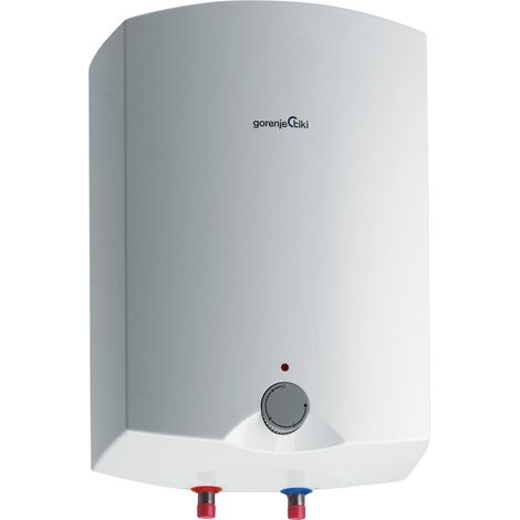 GORENJE Warmwasserspeicher GT10O/N Obertischmontage Boiler bis 75°C 2000W Stahl (1/5)