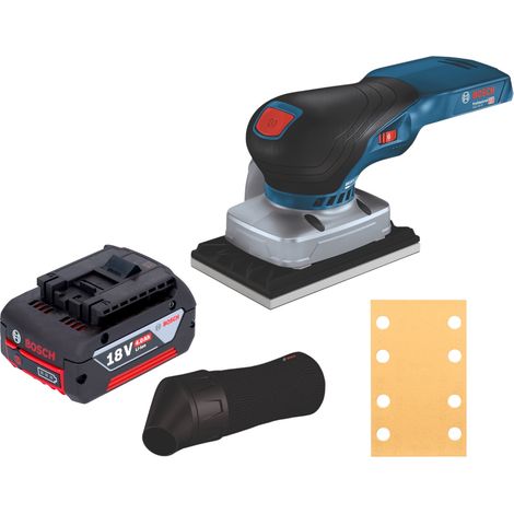 Levigatrice oscillante a batteria Bosch GSS 18V-13 Professional 18 V 100 x 110 mm + 1x batteria da 4,0 Ah - senza caricabatterie (1/5)