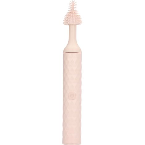 Elektrisches Flaschenbürsten-Set mit 2 Geschwindigkeitsstufen, IP65 wasserdicht, Wandmontage, Flaschenreinigerbürste, rosa (1/5)