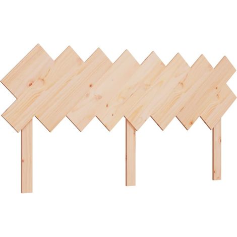 Maison Exclusive - Testiera per Letto 159,5x3x80,5 cm in Legno Massello di Pino