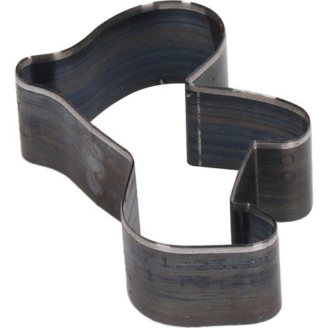 Matrice de découpe en cuir en forme de licorne, matrice de découpe en cuir à poinçonner à la main (1/5)