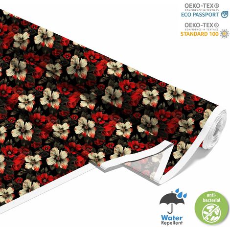 TESSUTI DECORATIVI PER ESTERNI OXFORD - Motivo Fiori I DX5275 (1/5)