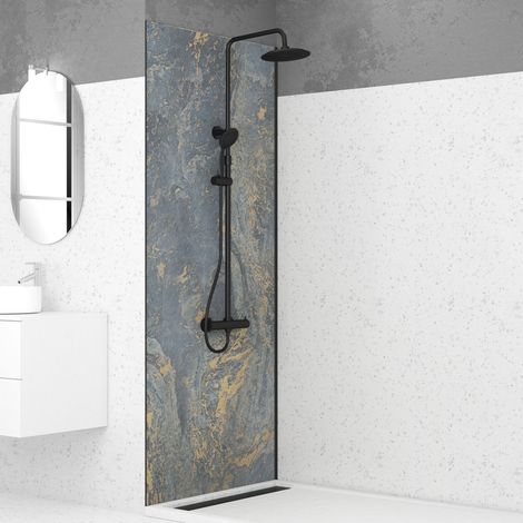 Pannello Murale per Bagno Finitura Pietra VENUS - 90x210 cm - STONE'IT (1/5)
