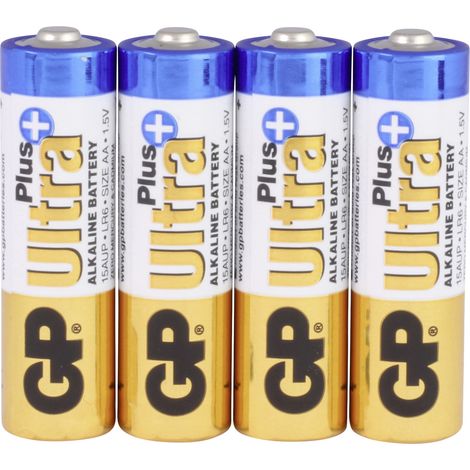 ULTRA+ ALKALINE AA LR6 1,5V BATTERIE 4 STK (1/5)