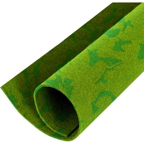 Substrat pour terrarium, tapis vert pour terrarium pour serpent et tortue 80x30cm (1/5)