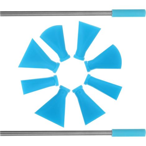 Kit de Bec Verseur de Peinture en Acier Inoxydable Embouts Résistants et Design Ergonomique pour Artistes Expérimentés en Peinture Fluide et Loisirs Créatifs (1/5)