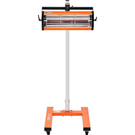 1500-W-Infrarot-Trocknungslampe, 1-60-Minuten-Timer, inklusive Ständer, 3,44 m² Fläche, Farbtrocknung und Motor für Reparaturen vor Ort. (1/5)
