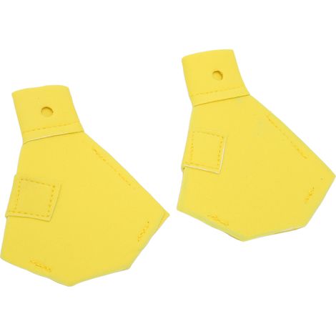 Bottes de protection pour canards et oies, jaunes, taille S, avec coussinet souple et maintien stable. (1/5)