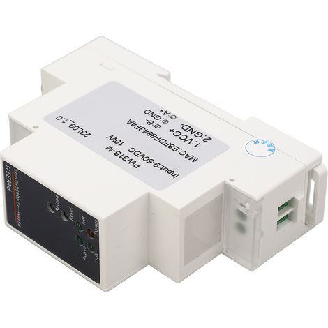RS485-zu-2,4/5-GHz-WLAN-Konverter, Ethernet-Seriell-Server, 9–50-V-DC-Industriesteuerung (1/5)