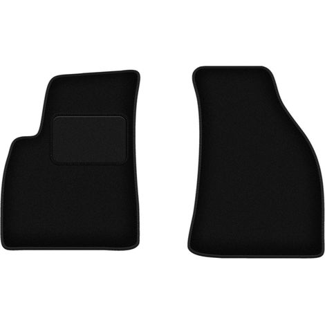 Alfombrillas delanteras para Hyundai SantaFe I SUV (2000-2006) color negro (1/5)