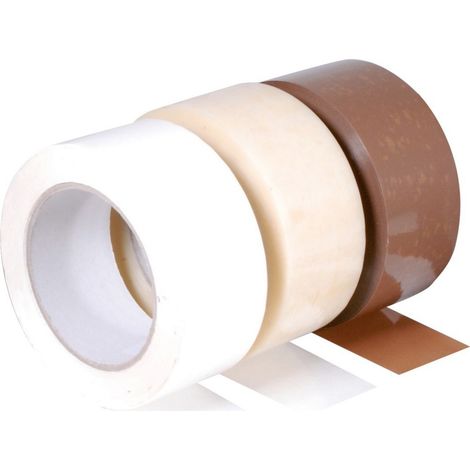 Ruban adhésif PVC TRANSPARENT 75mmx100m - COLIS 24 RLX (1/2)