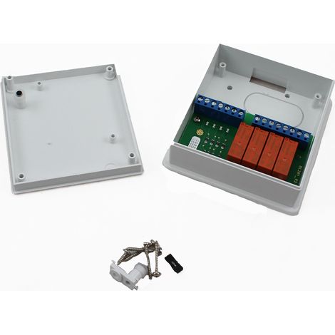 Module 4 contacts libres 12Vdc NA 8A 230 Vac  Code BENTEL. BRM04/12