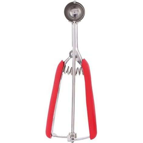 3 cm Edelstahl-Eiskugelportionierer, Rot (1/5)