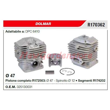DOLMAR-Zylinderkolben mit Zapfen DPC 6410 R170362