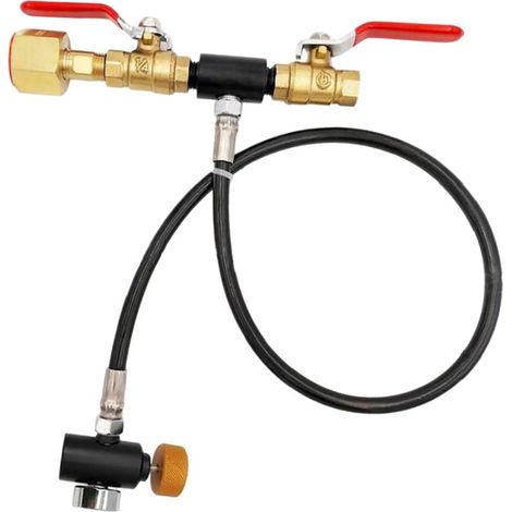 Adaptateur de recharge pour cartouche de CO2 61 cm 24 pouces (1/5)