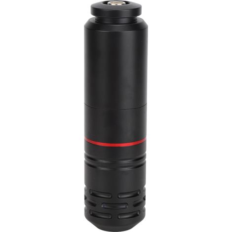 Machine à tatouer rotative professionnelle en alliage, ergonomique, pour tatoueurs, avec moteur de traçage et d'ombrage, noire. (1/5)