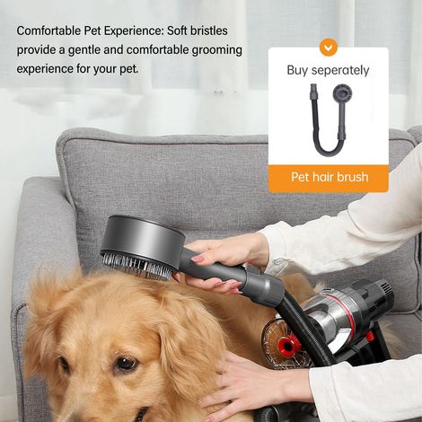 Ortviai Brosse pour animaux compatibles Proscenic P11 – Tête de brosse ABS + tuyau, facile à monter et légère (1/4)