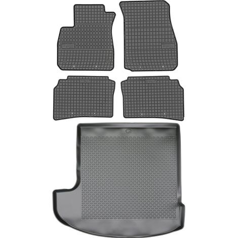 Opel Insignia B Kombi a partir de 2017 SET - Alfombrillas de goma para coche + alfombrilla para maletero (1/5)
