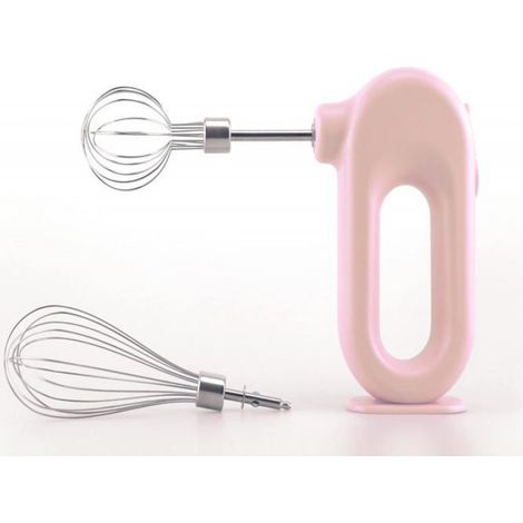 Batteur à main - - Modèle rechargeable - Couleur rose - Mélange - 265 g (1/4)