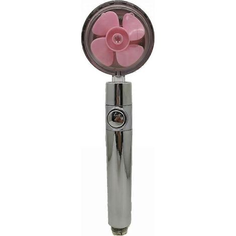 Douchette à jet puissant pour homme et enfant, pommeau de douche multicolore à hélice, idéale pour les toilettes et la salle de bain. (1/5)