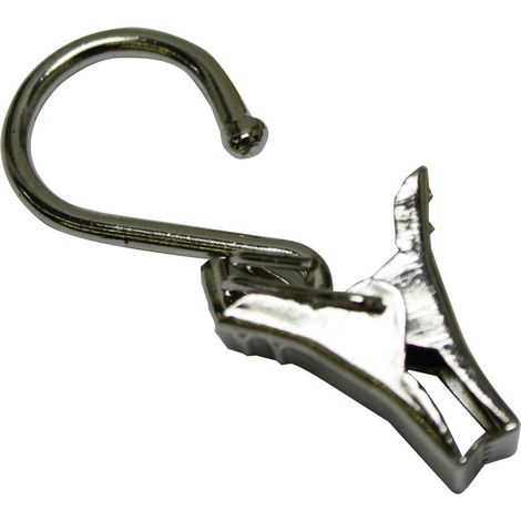 Gardinia Seilklammern nickel, 20-er Pack Seilspannsysteme