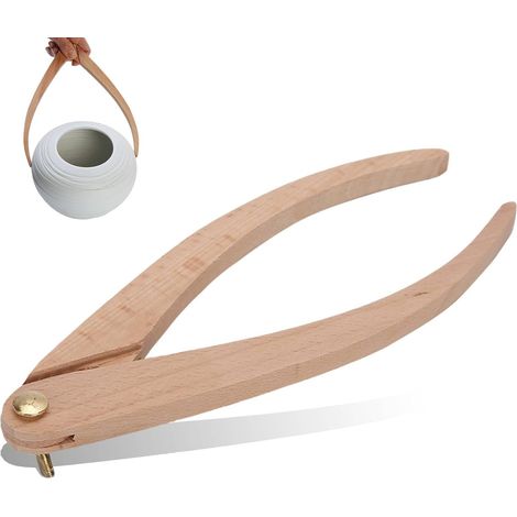 Pied à coulisse, règle en bois de 8 pouces, outil mesure distance (1/5)