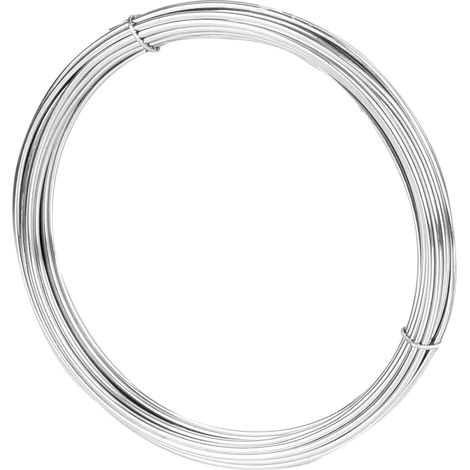 Fil De Modélisme En Acier Inoxydable 304 - Diamètre 1,5 Mm - Longueur 5 M - Pour Création De Bijoux Sculptures Et Décorations Manuelles (1/5)