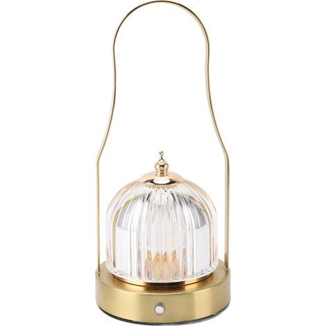 Portable Wireless LED Lantern, Table Lamp, USB Rechargeable, 3600mAh Battery Powered, 3 Colors, Touch Temperature, Dimmable, Night Light (1/5)