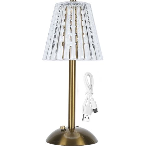 Ortviai Lampe de bureau LED rechargeable sans fil avec 3 températures de couleur, variation continue et commande tactile (1/5)