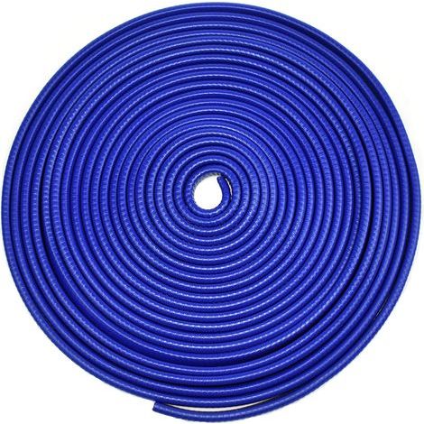10M Protection Portiere Voiture, Universel Protection Auto Bord Portière, Joint Protection Tole, Forme en U Acier Ressort à L'intérieur Pas Besoin de Coller - Bleu (1/4)