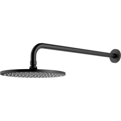 OMNIRES Slimline - Kopfbrause, Durchmesser 25 cm, graphit gebürstet WGSET1GR (1/2)