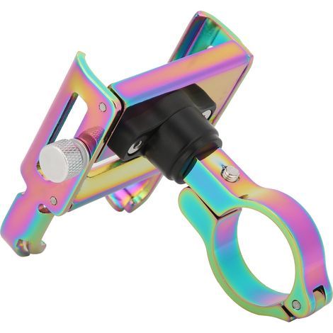 GUB 360° drehbare Fahrrad-Handyhalterung mit Klemme, Motorrad-Handyhalter, farbig (1/5)