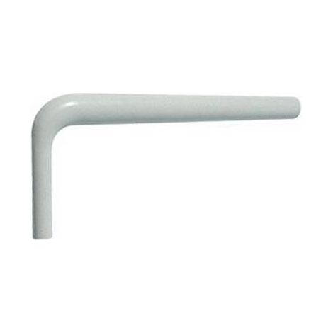 TUBO DI SCARICO PER CASSETTA PVC A ZAINO 600 MM Misura: Diam. 50 x 32