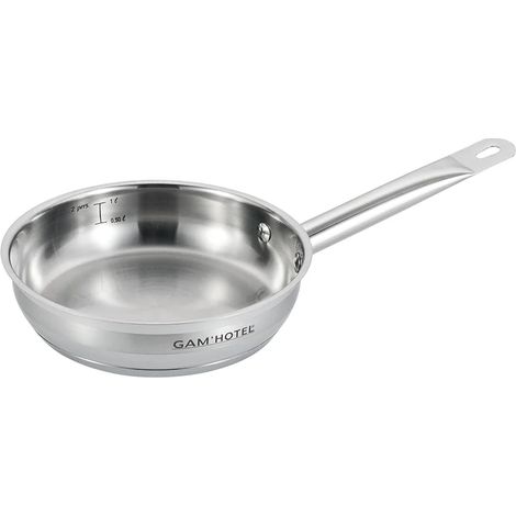 Gam'Hotel - Poêle inox 24x5,5cm induction