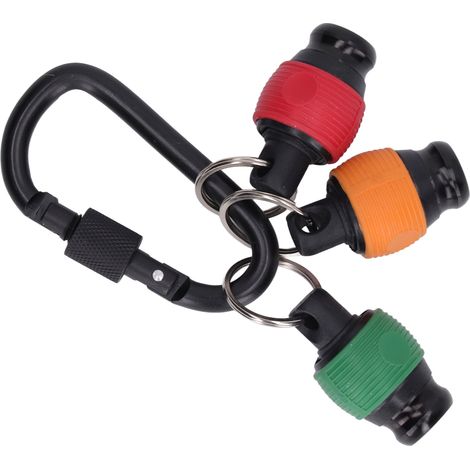 3-teiliger magnetischer Bithalter, 1/4-Zoll-Steckschlüssel mit Ring, Bohrmaschinenverlängerung, Schraubendreheradapter, praktischer Schlüsselanhänger (1/5)