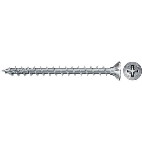 Vis à bois PowerFast II CZF 4,0 × 30 - 200 unités - 670195 - Fischer