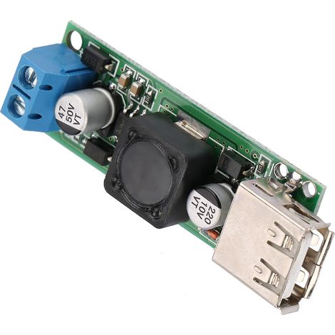 DC-DC-Abwärtswandler-Modul (12 V/24 V, 6 V–32 V auf 5 V) mit QC 3.0-USB-Schnellladung (1/5)