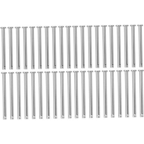 Goupilles cylindriques en acier inoxydable série 2 avec trou pour la f (1/5)