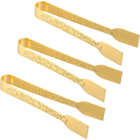 Pinces pour brûleur encens en fer lot de 3 avec design arabe, accessoires pour aromathérapie, usage en et relaxation (1/5)